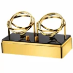 Orbita Double Watch Winders Gold LED Light