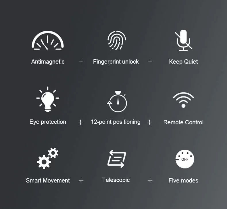 Best Design 4 Wooden Automatic Watch Winder Storage Box with LCD Touch Screen