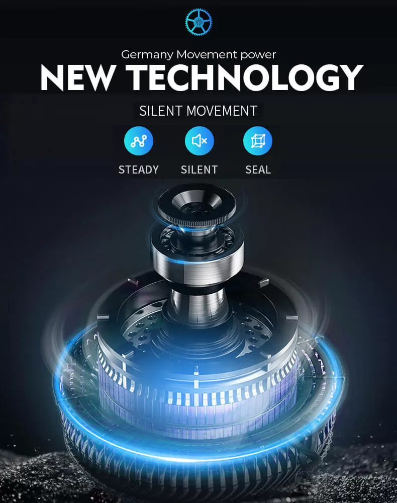 Premium 4 Watch Winder in Walnut Wood with Piano Lacquer - Zero Style