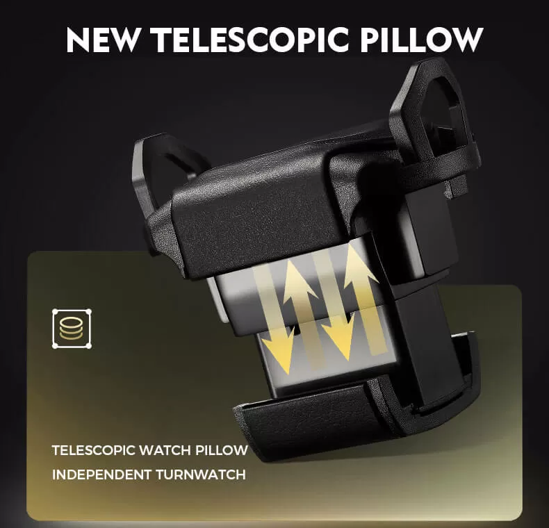 Luxury 3 Watch Winder with Extra Storage in Striped Ebony Wood - Dark Warrior